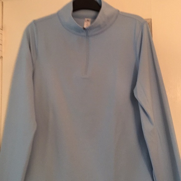 Yogalicious 1/4 Zip Exercise Top Pullover M - Picture 5 of 9